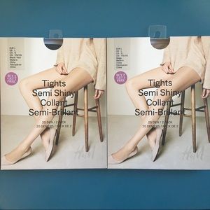 NWT 3 pairs sheer tights - H&M